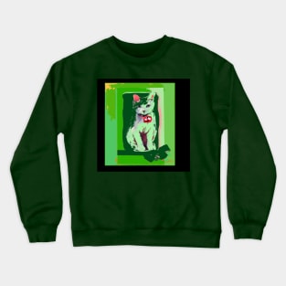 DOLL CAT COLORS Crewneck Sweatshirt